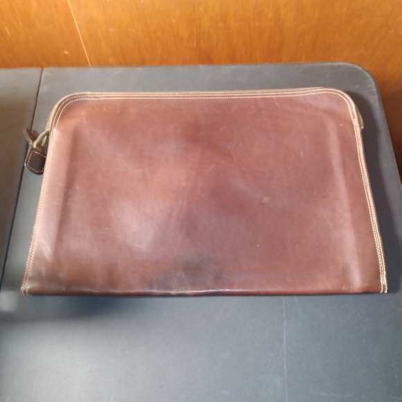 Vintage Atlas Philadelphia leather portfolio case - Picture 2 of 5